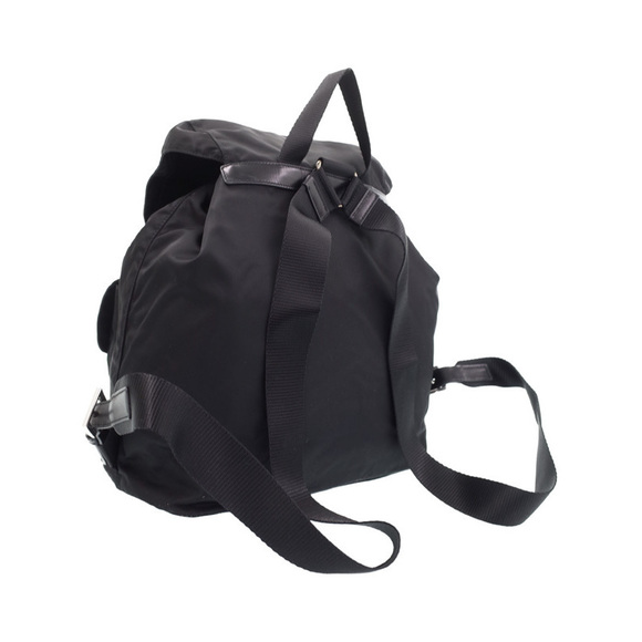 Prada Rucksack Black Backpack Nylon - Picture 1 of 9